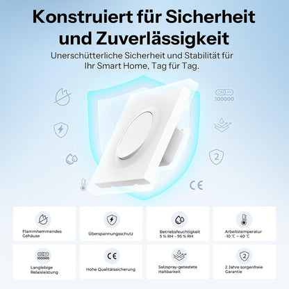SONOFF ZBMINIR2-E Fusion Orb-ZBW1 Zigbee mechanischer Smart Wand Schalter 1Kanal