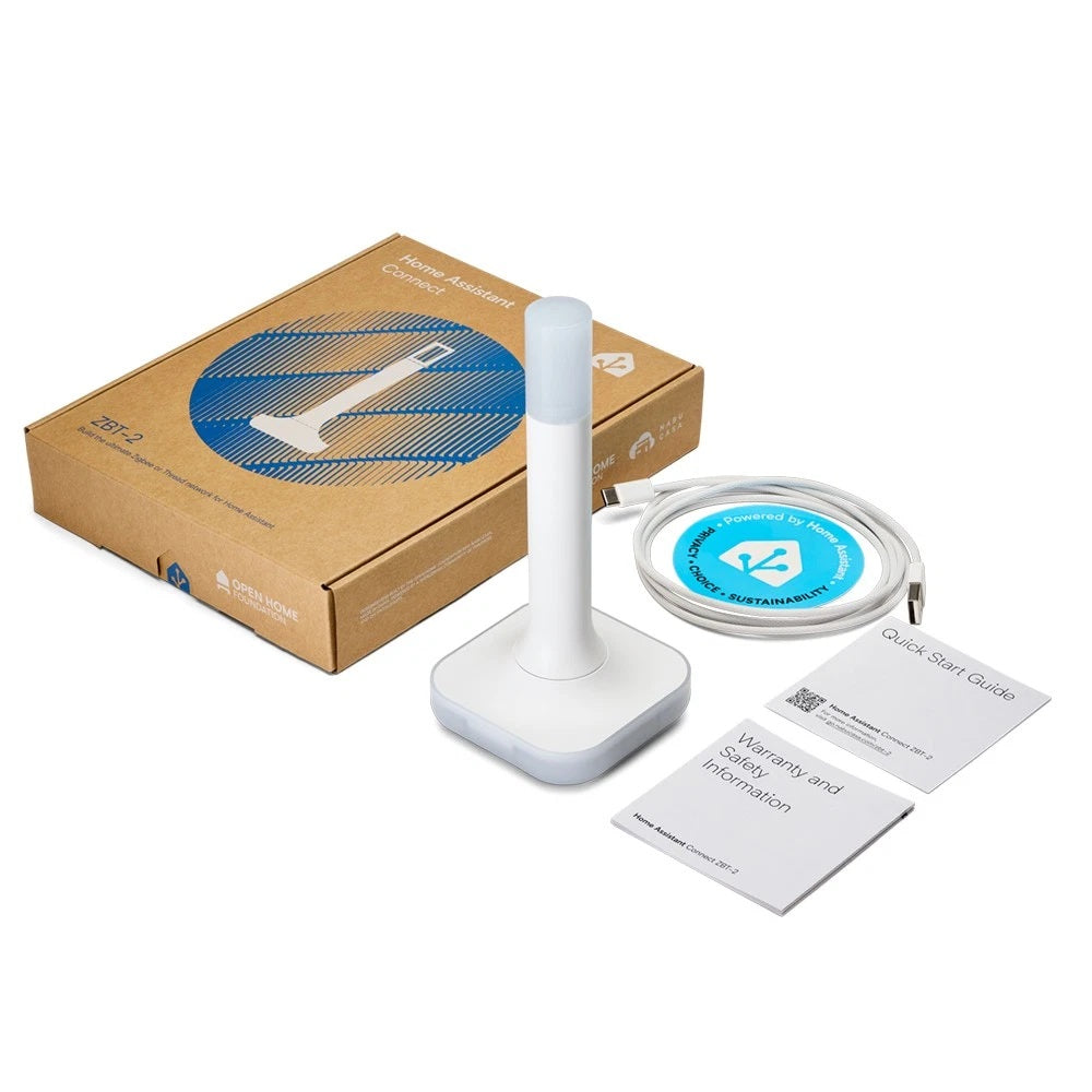 Home Assistant Connect ZBT-2 Zigbee 3.0 Thread USB Adapter EFR32MG24 ESP32-S3