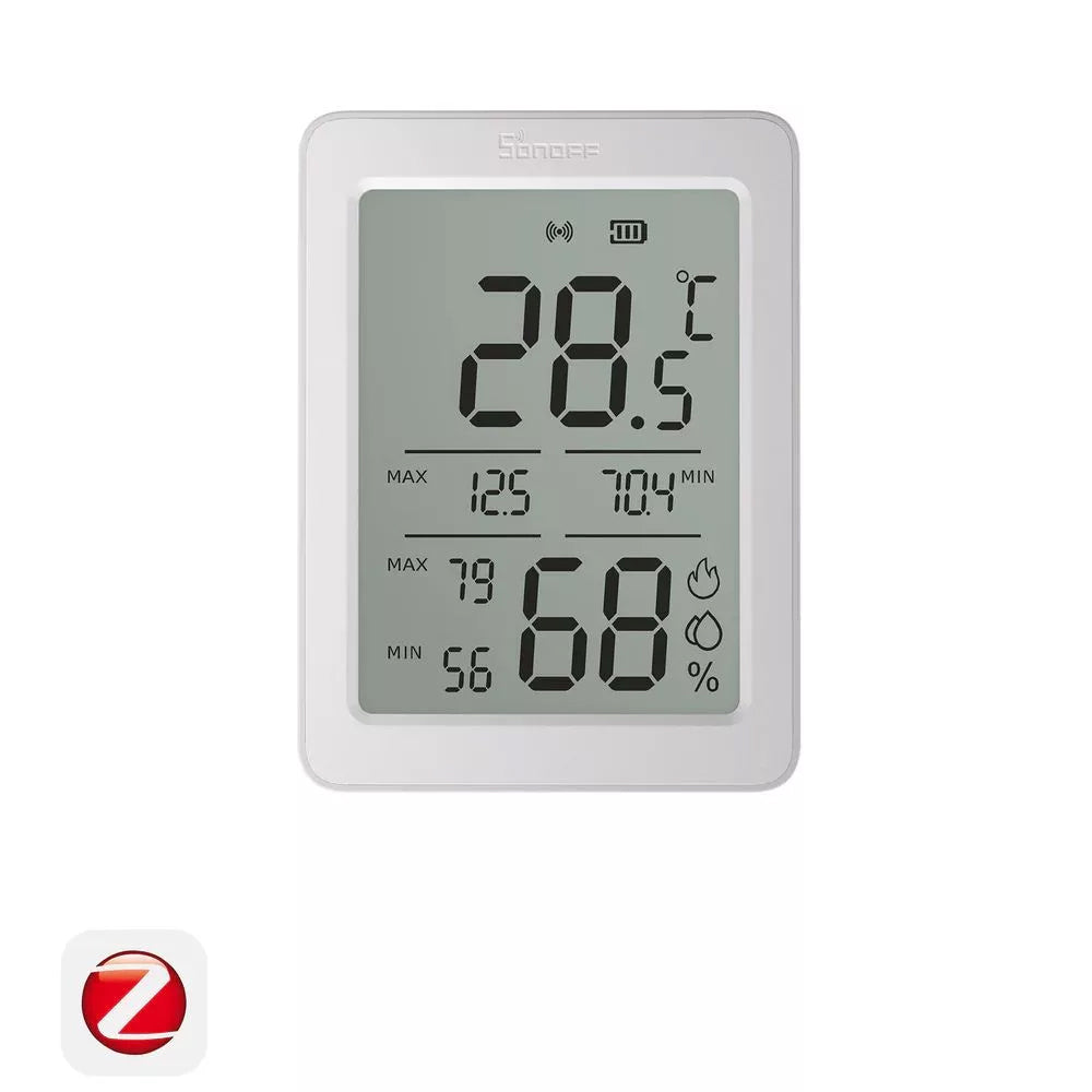 SONOFF AirGuard TH SNZB-02DR2 Zigbee Temperature Humidity Sensor 3.6 Zoll LCD