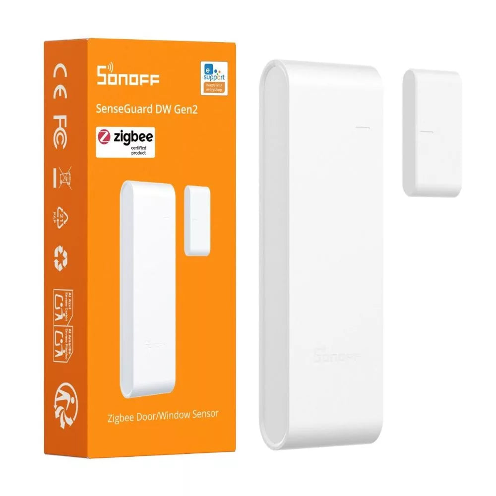 SONOFF SenseGuard DW Gen2 Zigbee Smart Door/Window Sensor SNZB-04PR2
