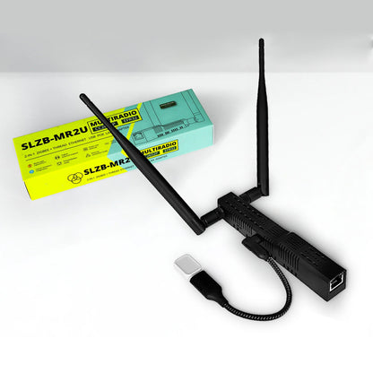 SMLIGHT SLZB-MR2U Zigbee Thread Multiradio CC2652P EFR32MG21 LAN PoE USB Wi-Fi
