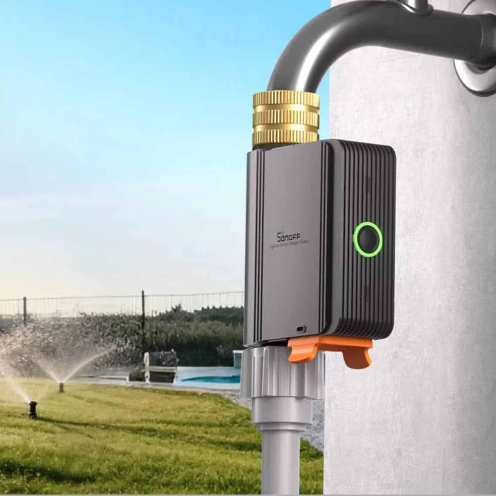 SONOFF SWV-ZFE Zigbee Smart Irrigation System Water Valve ZHA Zigbee2MQTT