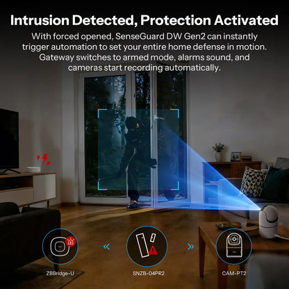 SONOFF SenseGuard DW Gen2 Zigbee Smart Door/Window Sensor SNZB-04PR2