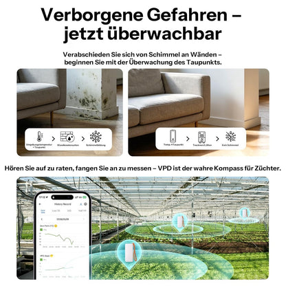 Sonoff SNZB-02B AirGuard TH Lite Zigbee 3.0 Temperatur Feuchte Sensor