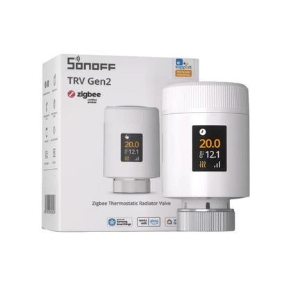 Sonoff TRV-ZBT Gen2 Zigbee 3.0 Smart Heizkörperthermostat Regler Radiator Valve