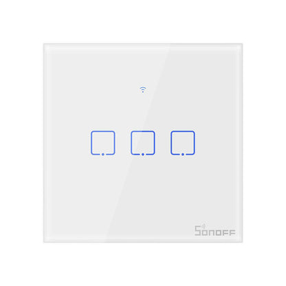 SONOFF TX-T0 - TX-T1 EU1/2/3 - WiFi - 433MHz - TASMOTA - Alexa - ioBroker