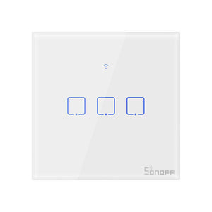 SONOFF TX-T0 - TX-T1 EU1/2/3 - WiFi - 433MHz - Tasmota 13 - Alexa - iobroker